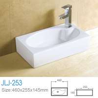 high quality low price ceramic sanitary ware wall hung wash basin