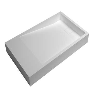 Bathroom basin countertop sink resin stone wash basin